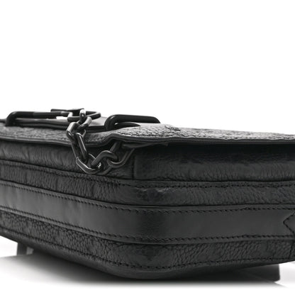Taurillon Monogram Steamer Messenger Black
