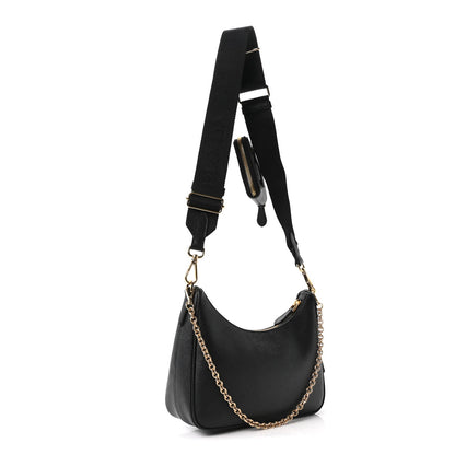 Saffiano Lux Re-Edition 2005 Shoulder Bag Black