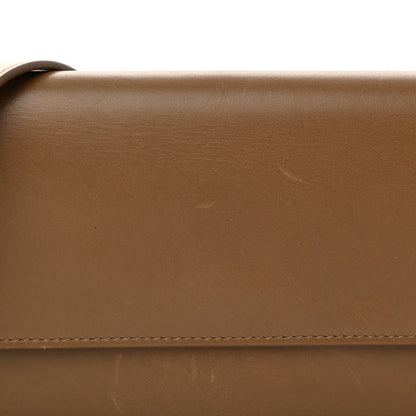Smooth Calfskin Belt Flap Bag Incense