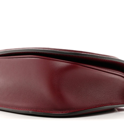 Roxy Calfskin Medium Blondie Top Handle Bag Rosso Ancora