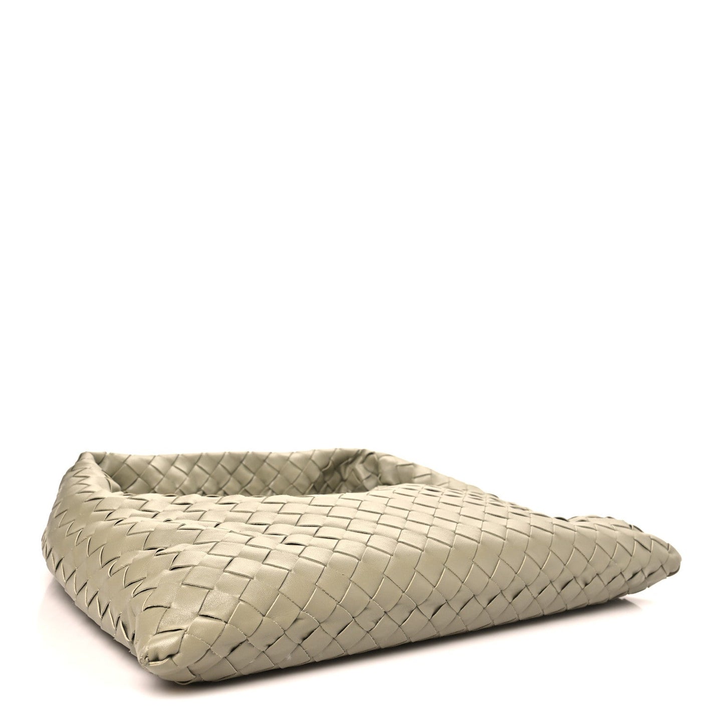 Calfskin Intrecciato Small Hop Travertine