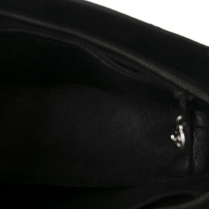 Caviar Quilted Medallion Tote Black