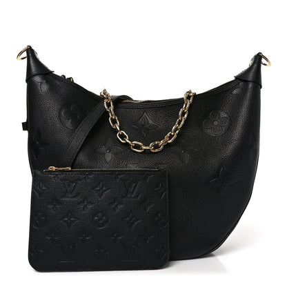Empreinte Monogram Giant Loop Hobo Black
