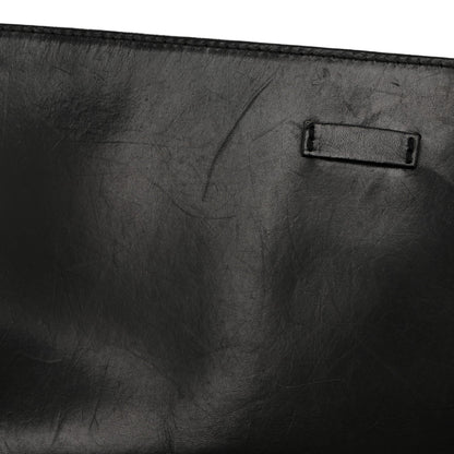 Calfskin Lady Bag Black Flamma
