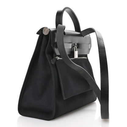 Military Toile Vache Hunter Herbag Zip PM 31 Black