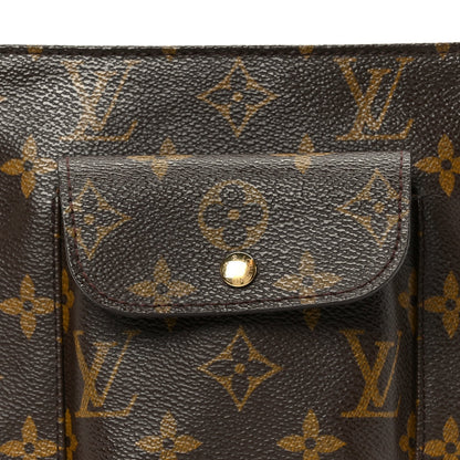 Monogram Partition Wristlet