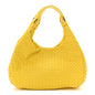 Nappa Intrecciato Medium Campana Buttercup