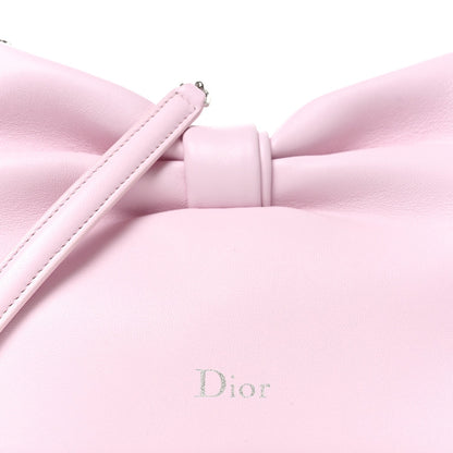 Lambskin Small Bow Bag Rose Songe