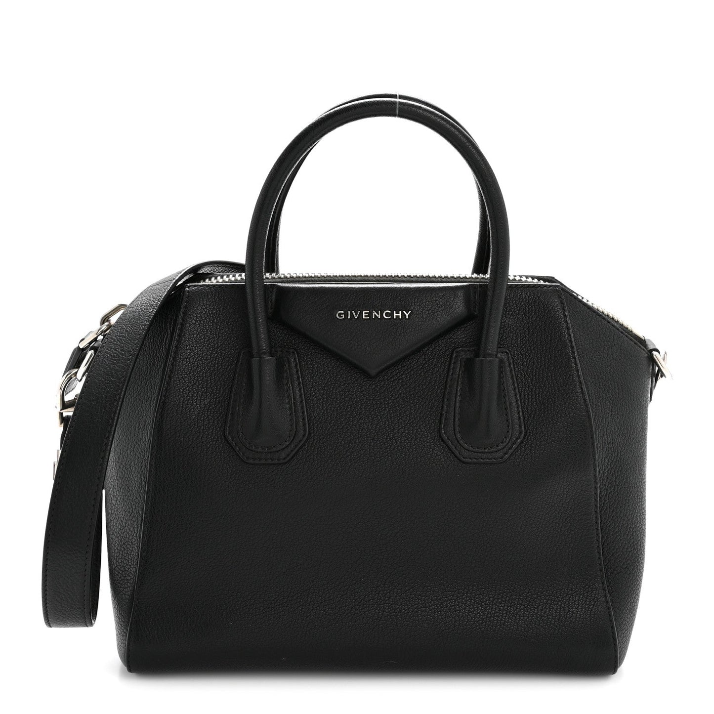 Sugar Goatskin Small Antigona Black