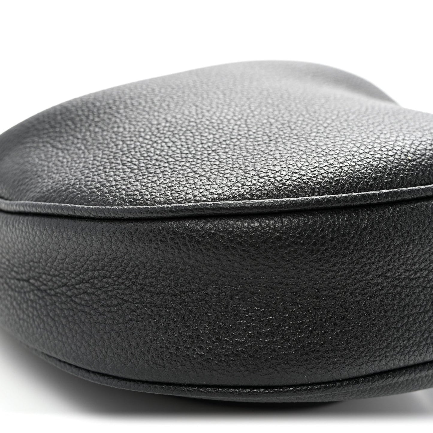 Supple Grained Calfskin Teen Lulu Shoulder Bag Black