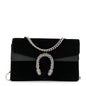 Velvet Super Mini Dionysus Shoulder Bag Black