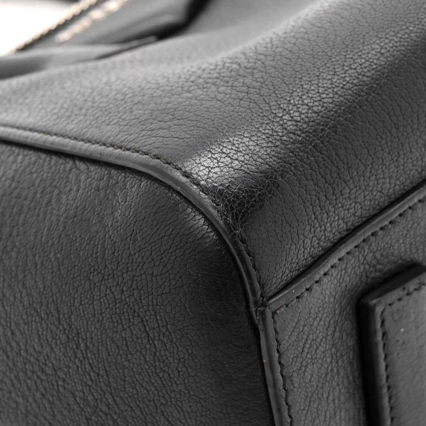 Sugar Goatskin Small Antigona Black
