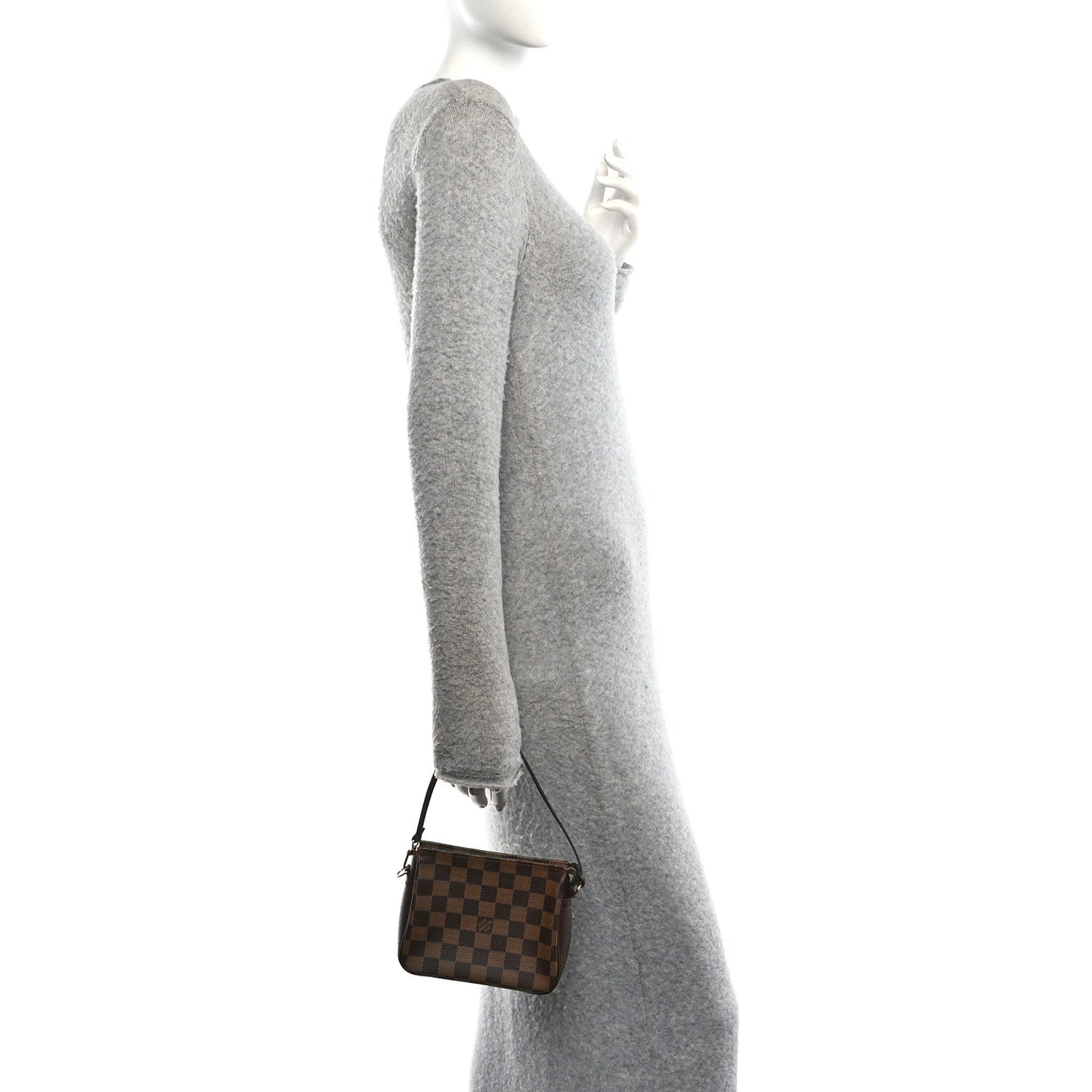 Damier Ebene Trousse Make Up Bag Pochette