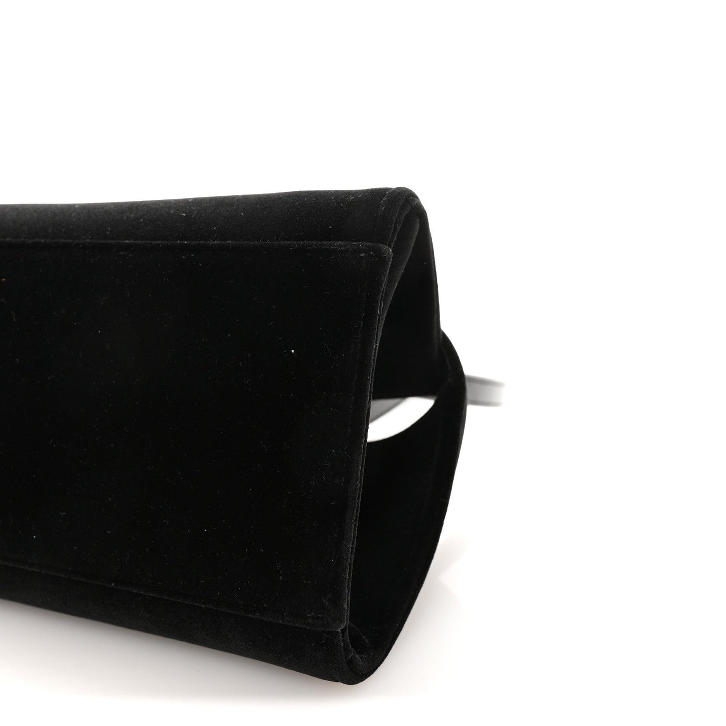 Velvet Strass XS Hug Bag Black