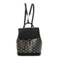 Goyardine Calfskin Mini Alpin Backpack Black