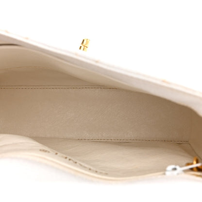 Caviar CC Shoulder Bag White