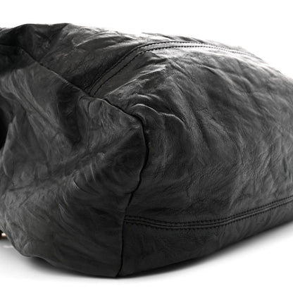 Tumbled Sheepskin Large Pandora Black