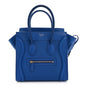 Smooth Calfskin Micro Luggage Royal Blue