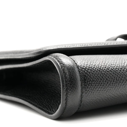 Hammered Calfskin Vara Bow Mini Bag Black