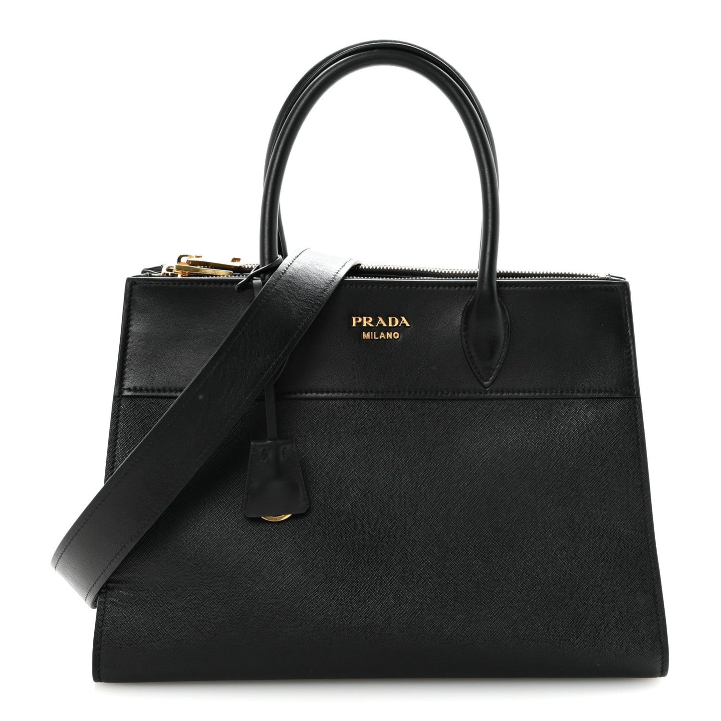 Saffiano City Calfskin Paradigme Bag