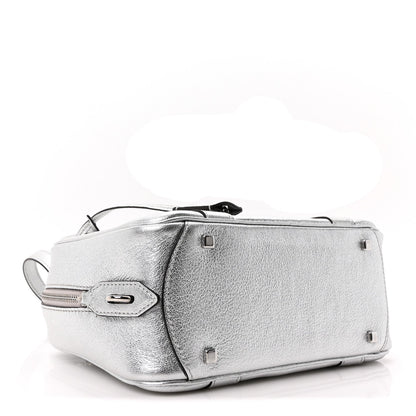 Metallic Chevre Mignon BB Silver