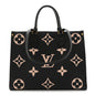 Empreinte Monogram Giant Onthego MM Black Beige