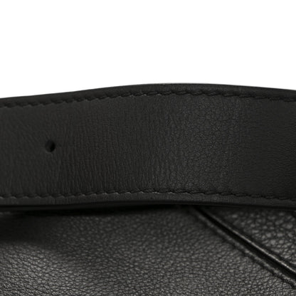 Calfskin Mini Puzzle Bumbag Black