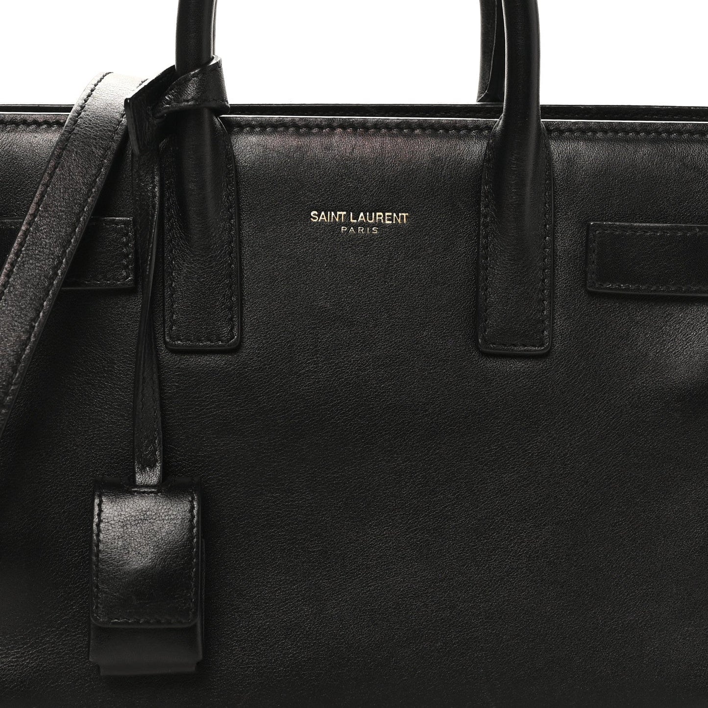 Calfskin Nano Sac De Jour Black