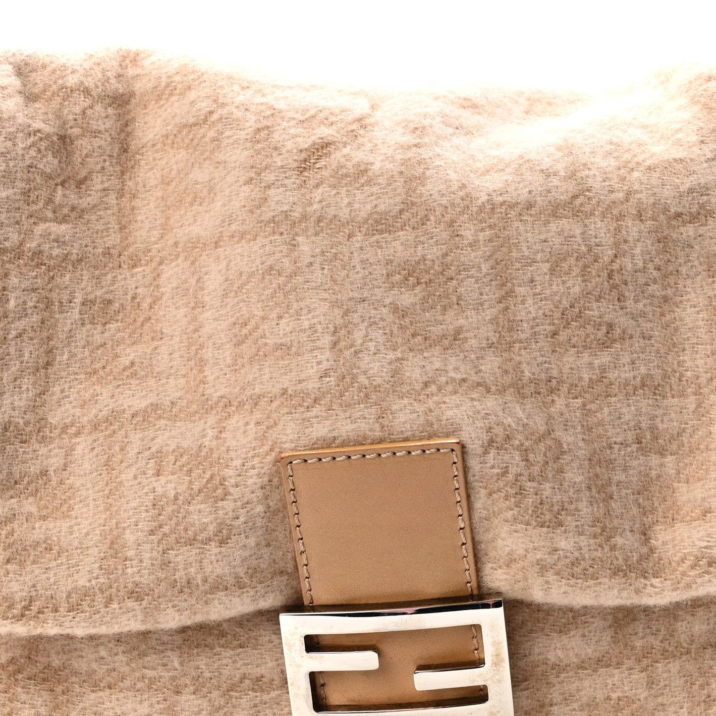 Wool Zucca Mama Baguette Beige