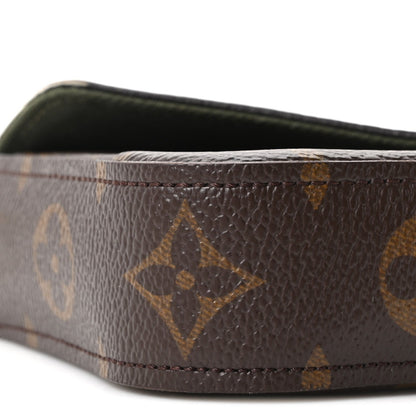Monogram Felicie Strap & Go Kaki