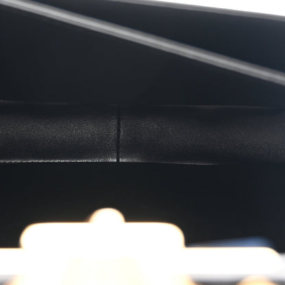 Shiny Calfskin Medium Triomphe Black