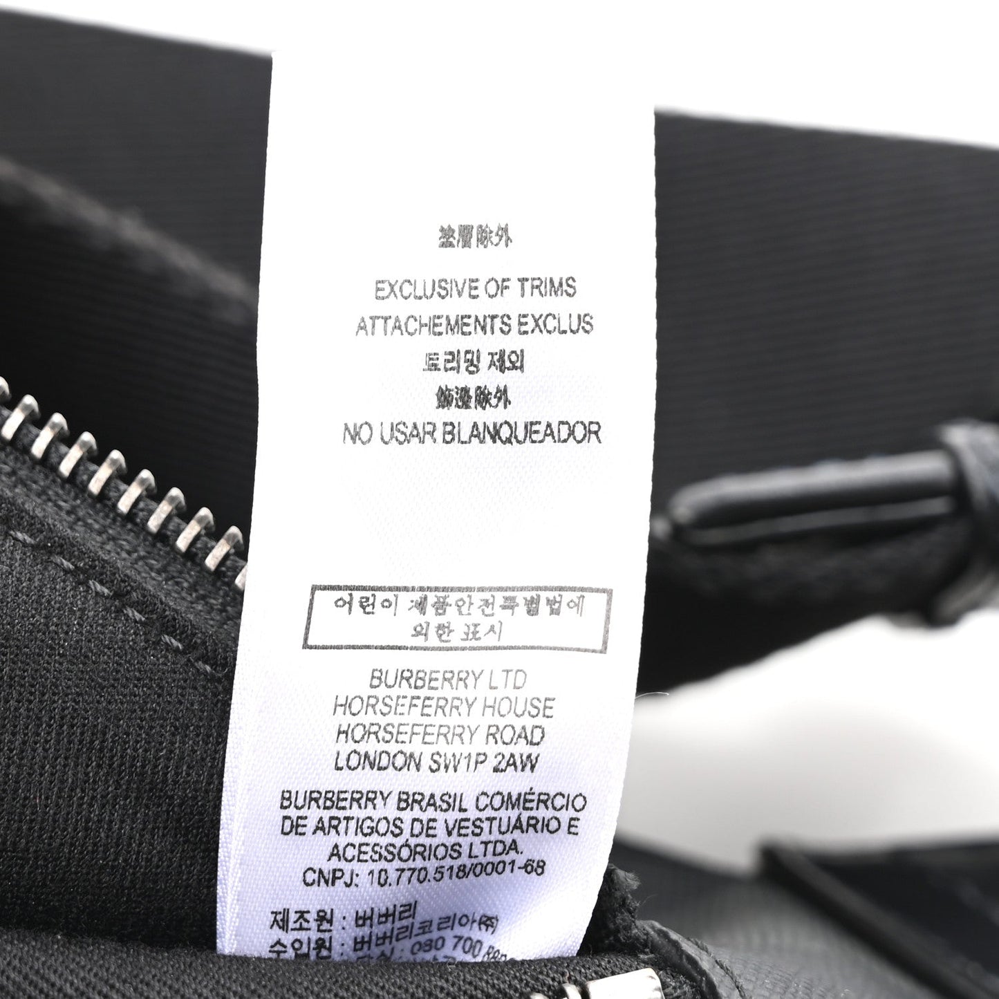 Charcoal Check Calfskin Sonny Bum Bag Charcoal