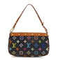 Monogram Multicolor Pochette Accessories Black