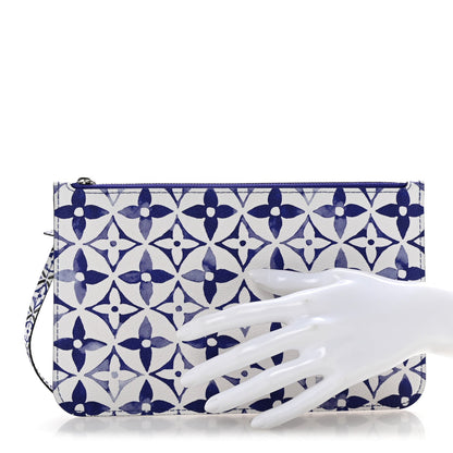Monogram Giant By The Pool 2.0 Neverfull MM Pochette Blue
