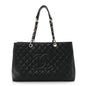 Caviar Quilted XL Grand Shopping Tote GST Black
