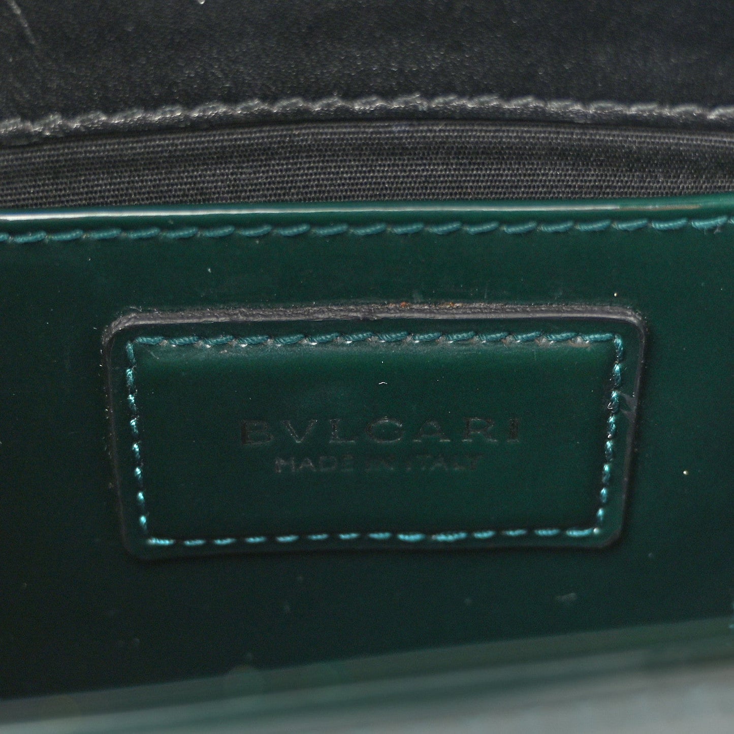 Metallic Serpenti Forever Small Shoulder Bag Green