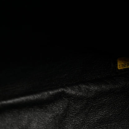 Caviar Quilted Jumbo Single Flap Black