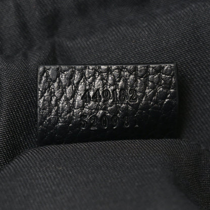 Nylon Monogram Fanny Pack Belt Bag Black