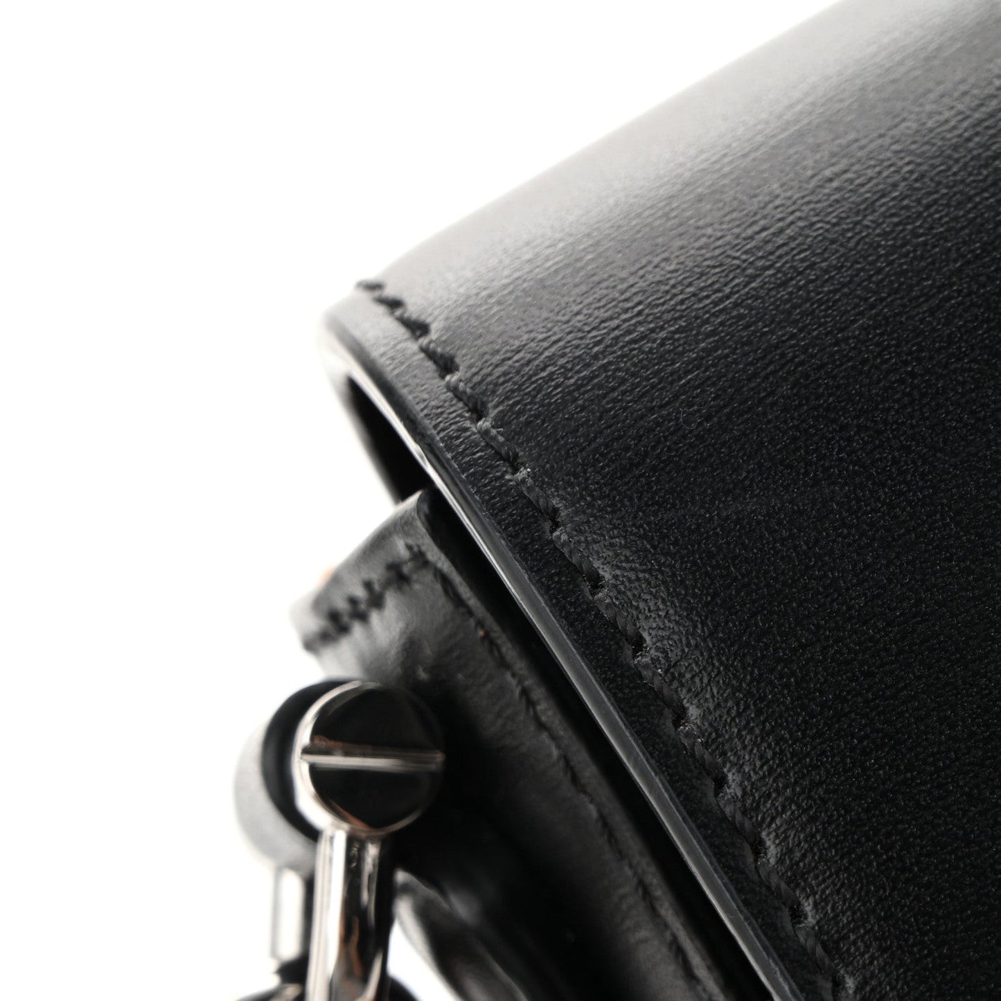 Calfskin Mini Patricia Belt Bag Black