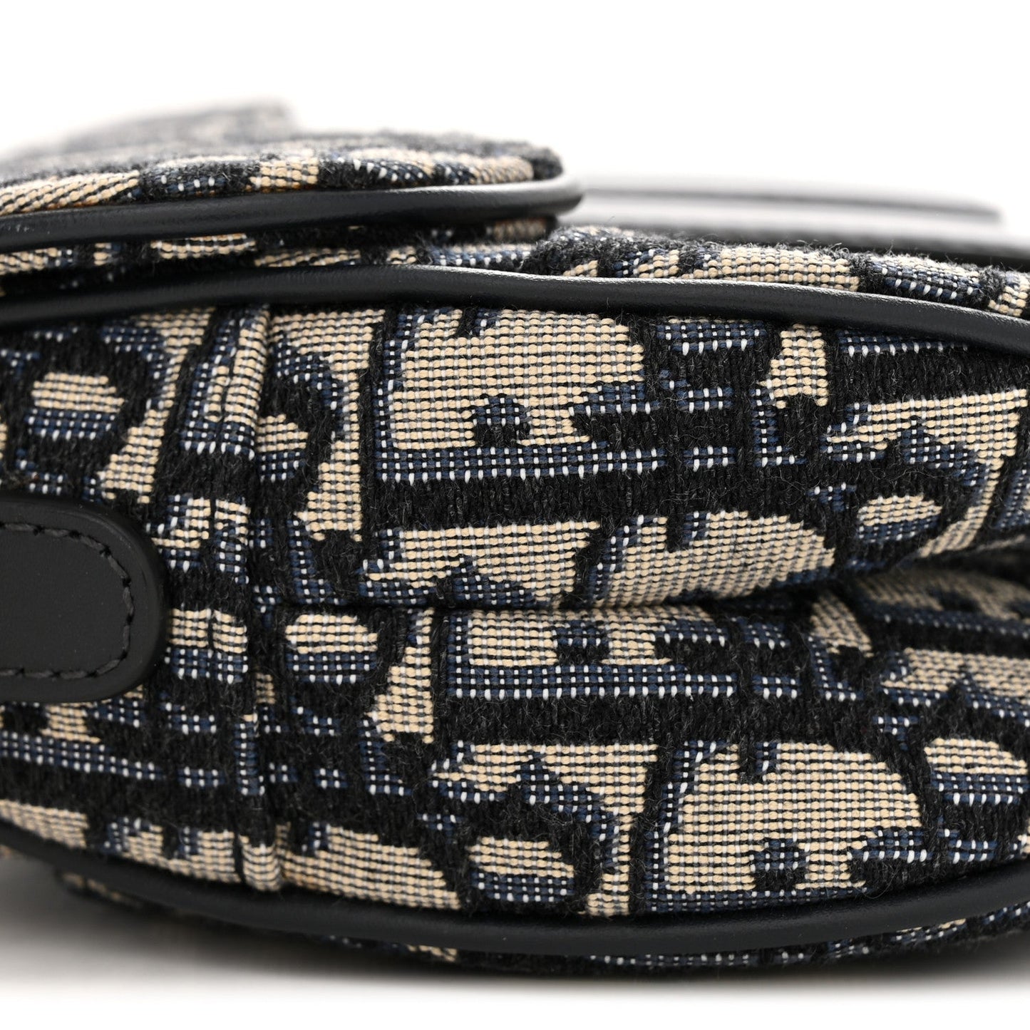 Oblique Mini Saddle Bag Blue