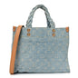 Monogram Washed Denim Let Go PM Sky Blue