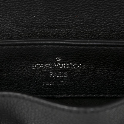 Calfskin Lockme Backpack Black