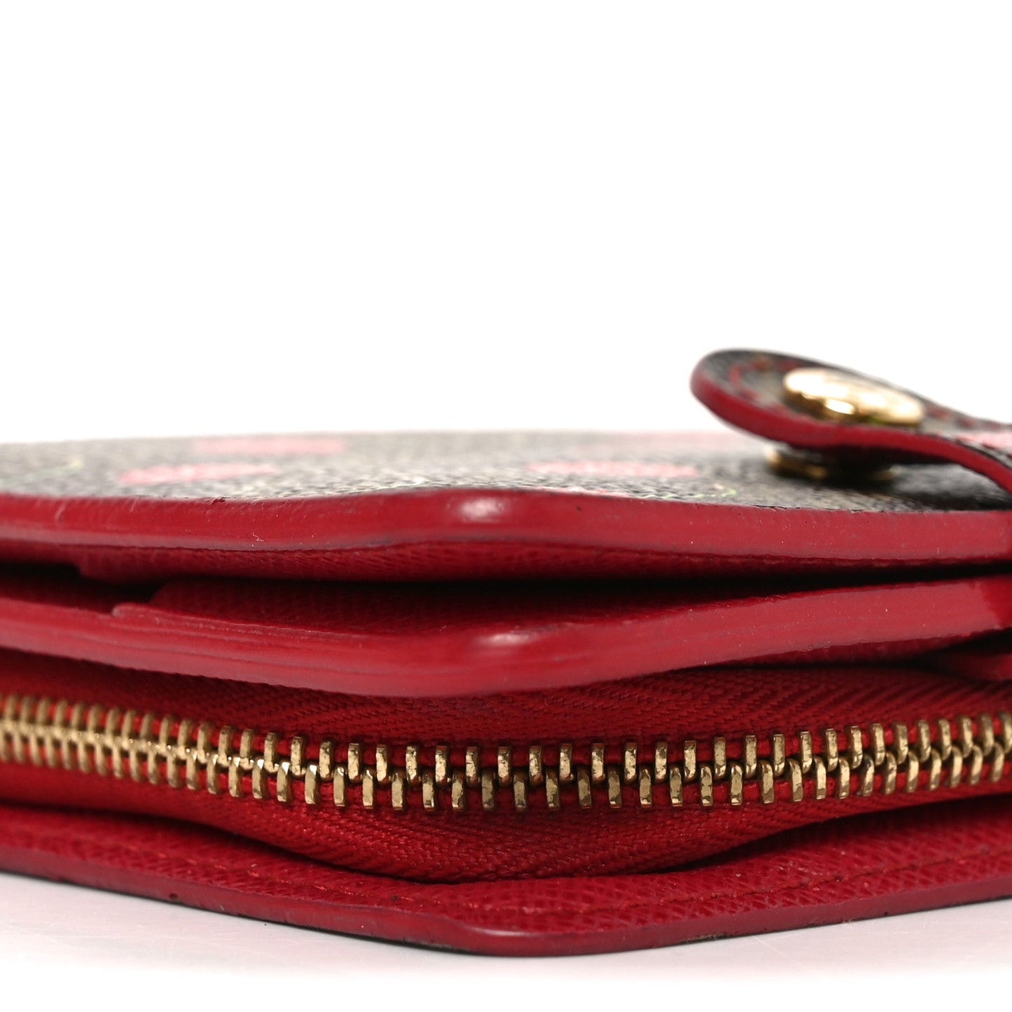 Monogram Cerises Compact Zippe Wallet