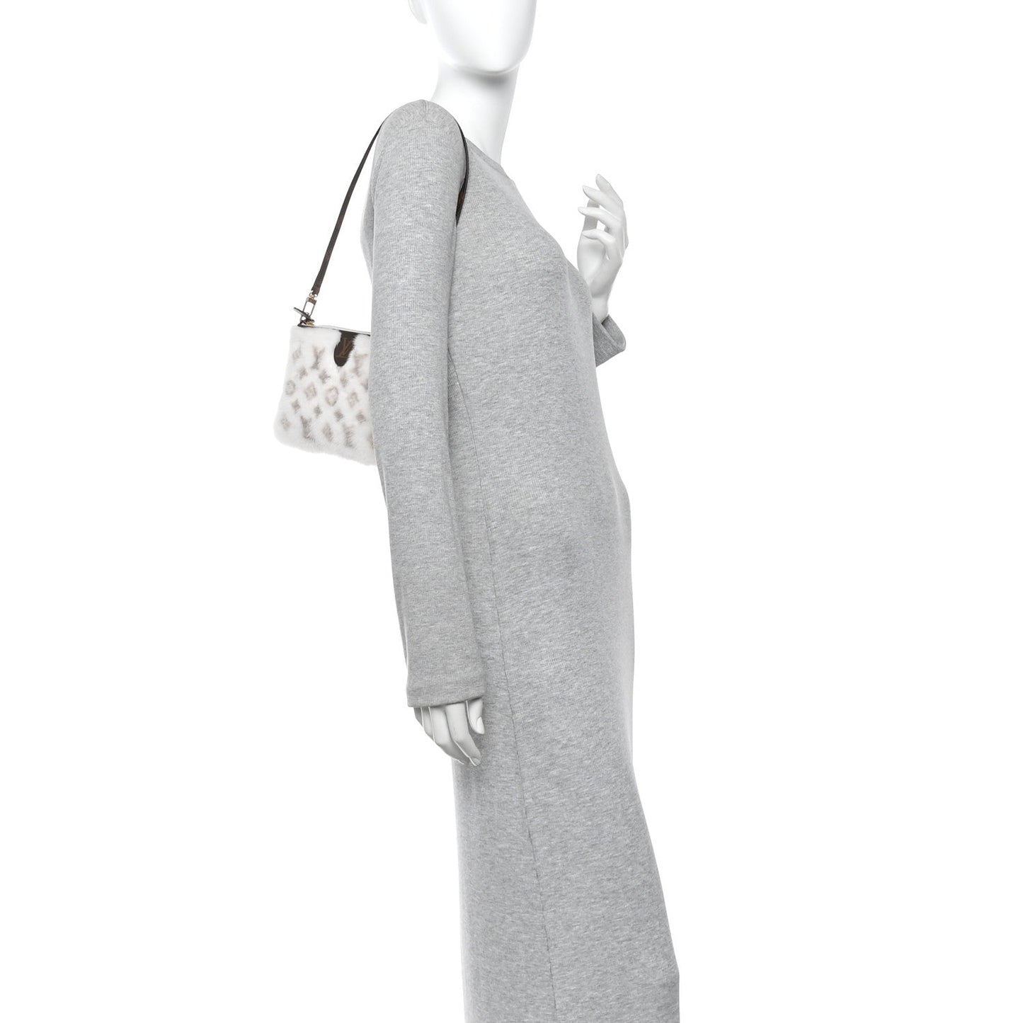 Monogram Mink Neo Pochette Milla Vision White
