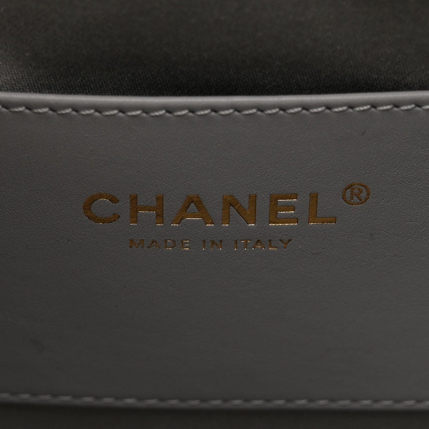 Metallic Crumpled Calfskin Quilted Small Chanel 25 Handbag Silvery