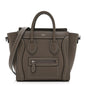 Drummed Calfskin Nano Luggage Souris