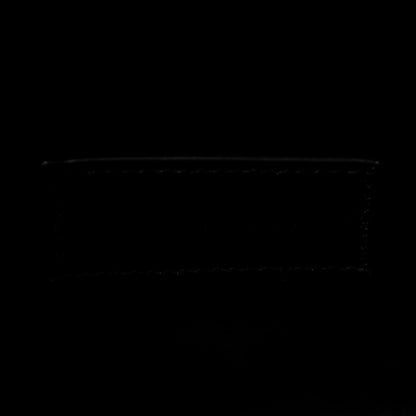 Grain De Poudre Matelasse Chevron Monogram Envelope Clutch Black