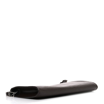 Epi Pochette Accessories 24 Moka