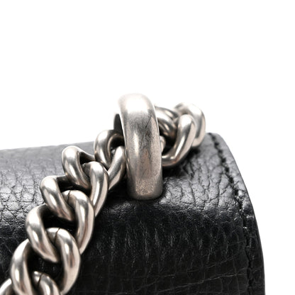 Calfskin Mini Dionysus Shoulder Bag Black