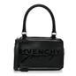 Sugar Goatskin Velvet Logo Small Pandora Black